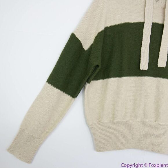 NEW Madewell Clairview Hoodie Sweater in Colorblock, S - Picture 7 of 16